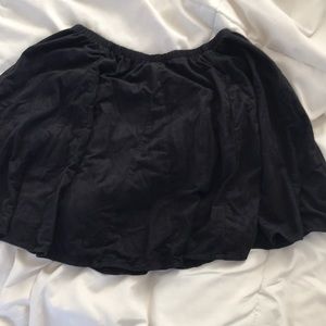 Brandy Melville velvet skirt